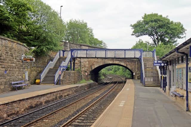 Greenfield Railway Station in Oldham