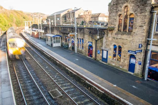 Mossley station is one of two Greater Manchester stops set to close for 30 days
