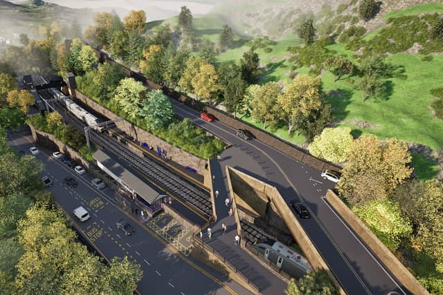 CGI of how the new Greenfield Station could look