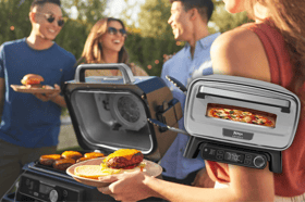 Make the most of summer with Ninja’s Woodfire BBQ and pizza oven — perfect for easy outdoor cooking with friends