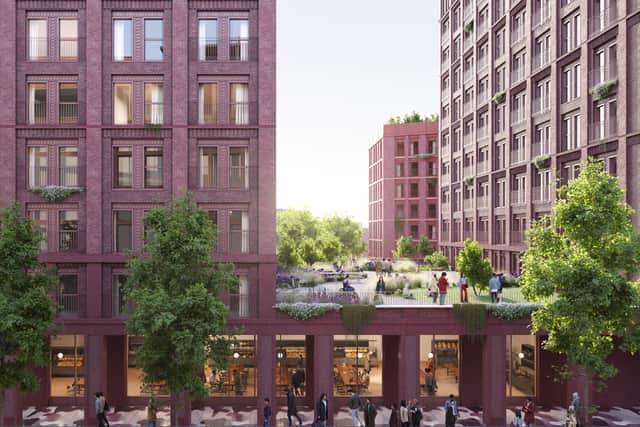 How the new buildings, set to replace the Church Street multi-storey car park in the Northern Quarter, could look