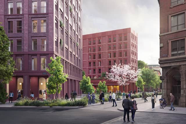 How the new buildings, set to replace the Church Street multi-storey car park in the Northern Quarter, could look