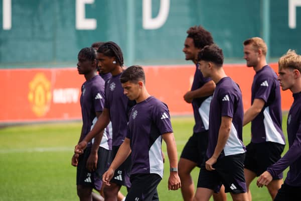 Manchester United players returned to Carrington this week