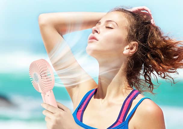 For just £11, this personal hand fan is an absolute bargain
