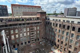 An iconic mill in Manchester city centre has been restored to its former glory after sitting derelict for seven years.