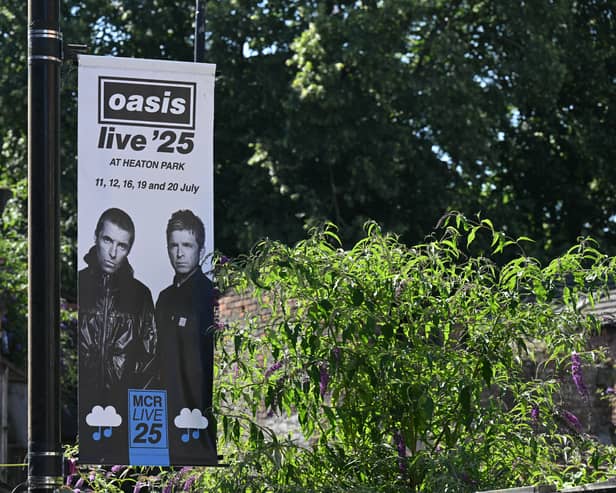 Oasis kick off their Heaton park, manchester gigs on Friday, July 11. 