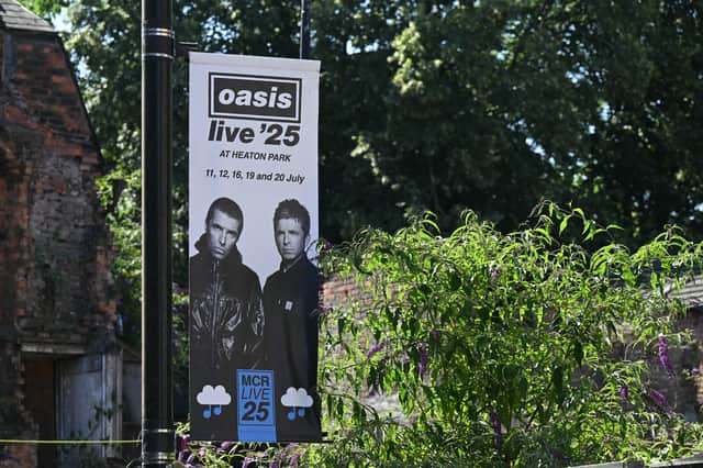 Oasis kick off their Heaton park, Manchester gigs on Friday, July 11.