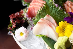 Sashimi Platter at Lucky Cat 