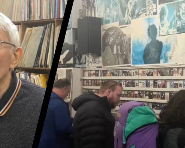 Peter Howard, owner of Sifters Records in Manchester.