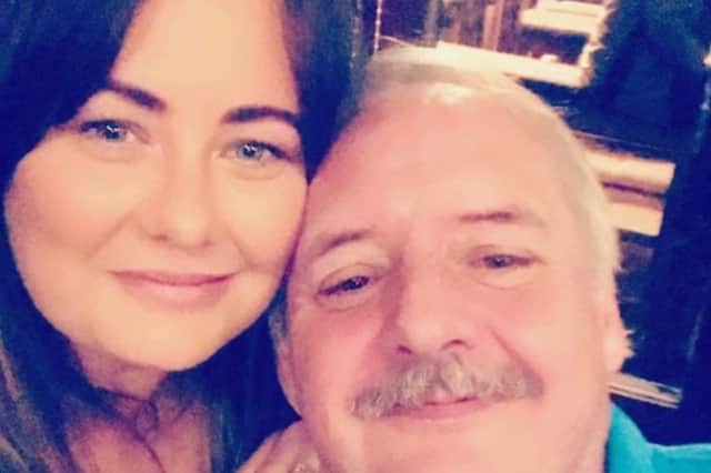 Mark Armstrong and his daughter Joanne Briggs