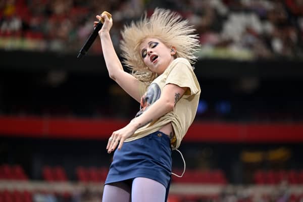 Paramore lead singer Hayley Williams has surprised fans with a secret 17 tracks drop - by virtue of a 16 digit code available to those who bought from her hair dye company.
