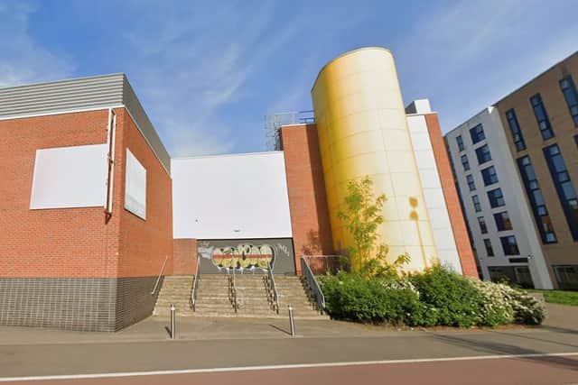 The former Morrisons store on Trafford Road in Salford