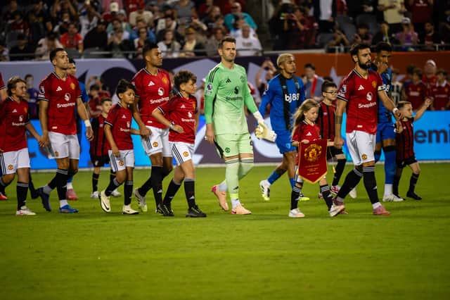 Manchester United face Arsenal on the opening day of the Premier League season