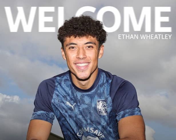 Ethan Wheatley has joined Northampton Town on loan for the forthcoming campaign