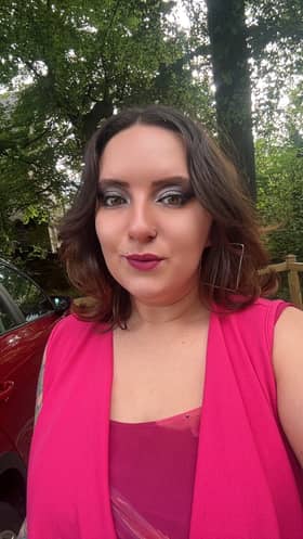 UK Manchester Women's March leader Adele Dolan