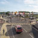 CGI of how the new road layout on Oldham Road, Rochdale could look under TfGM's plans