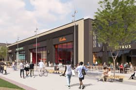   A CGI of how Walkden Town Centre could look after a revamp.  