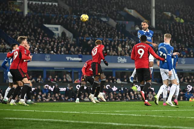 Dominic Calvert-Lewin has been linked with a surprise transfer to Manchester United.