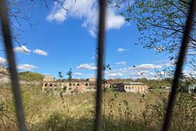 Abandoned asbestos factory in Rochdale, formerly home to the Turner Brothers company
