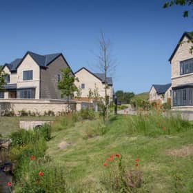 Image from a planning application by Russell LDP for new homes on Chester Road in Woodford, Stockport