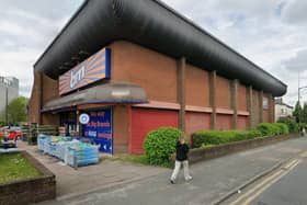 The B&M Bargains store at Sale
