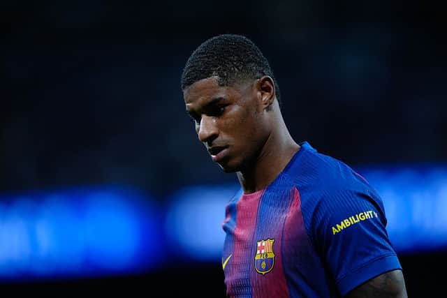 Rashford has five goals and seven assists for Barcelona so far this season. He played the entire El Clasico match as they lost 2-1 to Real Madrid at the weekend.