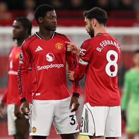 Kobbie Mainoo could be on the bench when Manchester United face Aston Villa this weekend