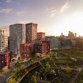 How the new apartment towers at Mayfield Park will look