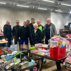 People who helped donate and volunteer