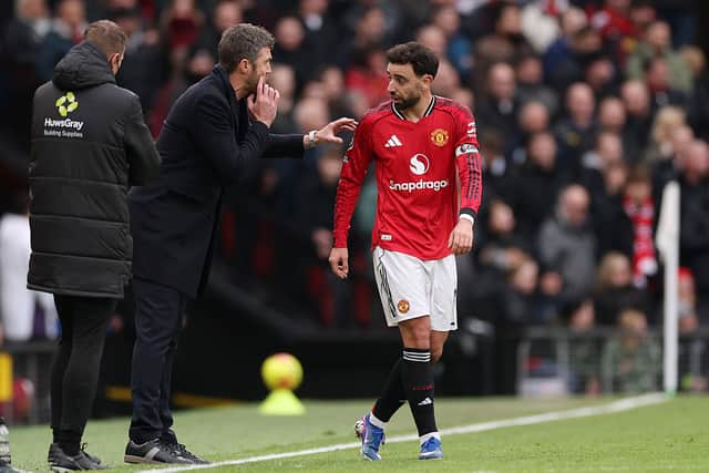 If it wasn’t for Bruno Fernandes where would Man United be? Michael Carrick is certainly glad to have the Old Trafford great available for selection.