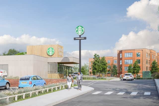 Starbucks drive-thru planned in new ‘leisure and retail destination ...