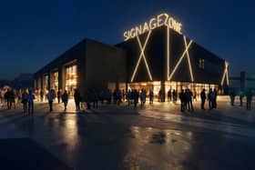 First look at the approved Traffordcity Arena 
