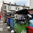 Fly tipping in Moss Side on February 10, 2026