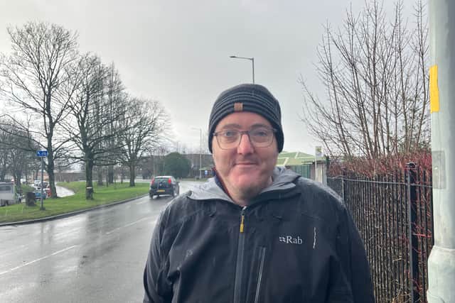 Chris Hoyles, a resident in Brinnington, Stockport