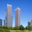 How the two 56-storey Park Place towers might look