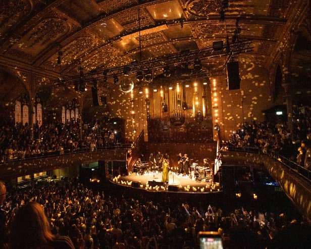 Olivia Dean at Manchester's Albert Hall