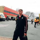 Jack Moorhouse is in the Manchester United squad again today