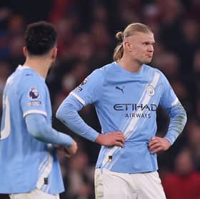 Man City dropped points in the Premier League title race