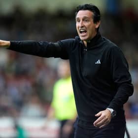 Aston Villa manager Unai Emery