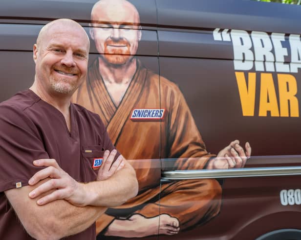 With VAR delays continuing to frustrate football fans, Snickers has teamed up with former Burnley FC manager Sean Dyche to launch the world's first VAR spa.