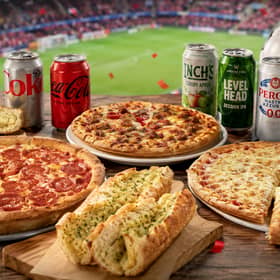 Select your favourite match-day fodder from this list, and pay just £10 for a full-on feast