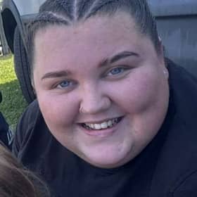  Holly Barron, before she lost weight.