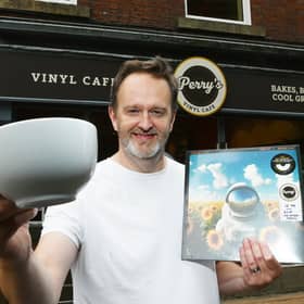 Eric Perry is preparing to open Perry's Vinyl Cafe, Chapel Street, Chorley this Saturday.