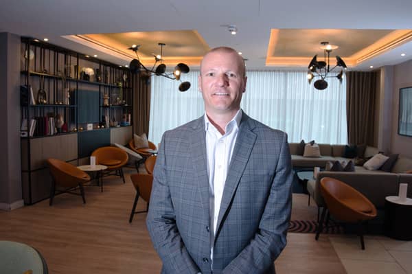 Chorley businessman Simon Mason has been appointed as the new General manager of The Residence Inn in Manchester