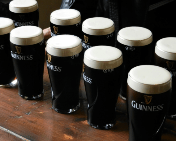 Police are investigating the theft of more than 70,000 pints of Guinness