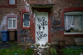 A once HMO destroyed on Shirley Ave