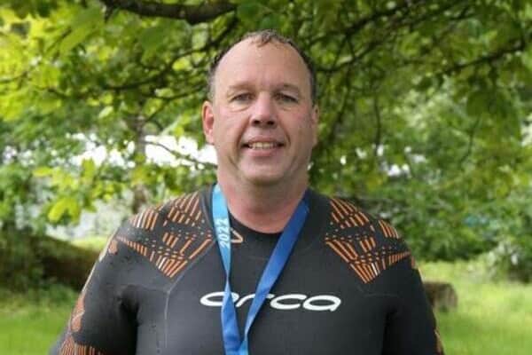 Andrew Day at Great North Swim, Windermere, in the past