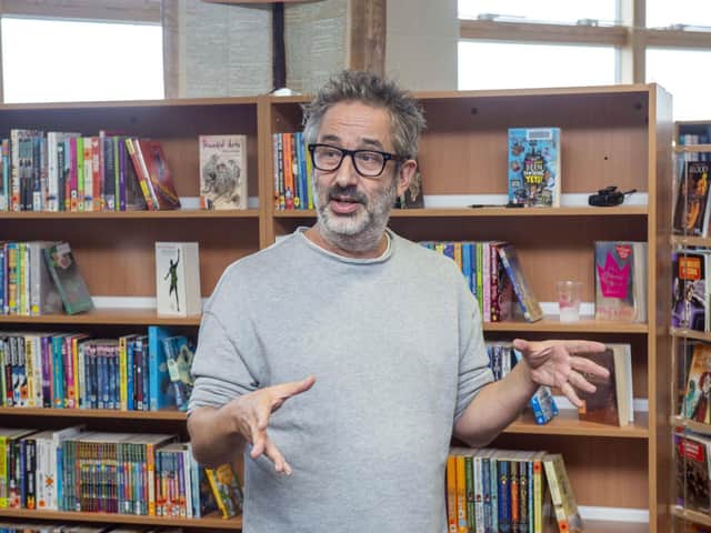 David Baddiel's new show tackles the topic of internet trolls. Picture: Scott Merrylees.