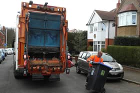 Bin collections.