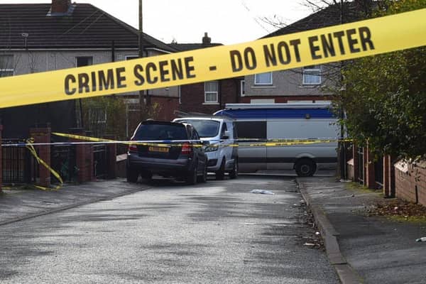 Hawthorn Grove taped off